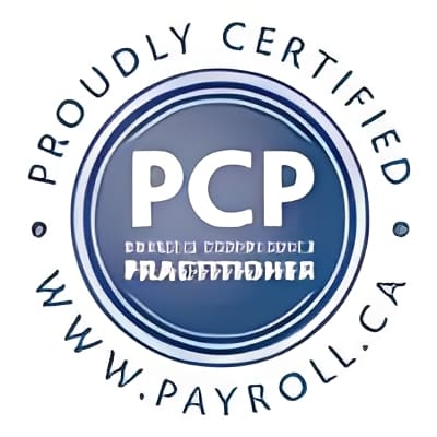 PCP proudly certified payroll logo