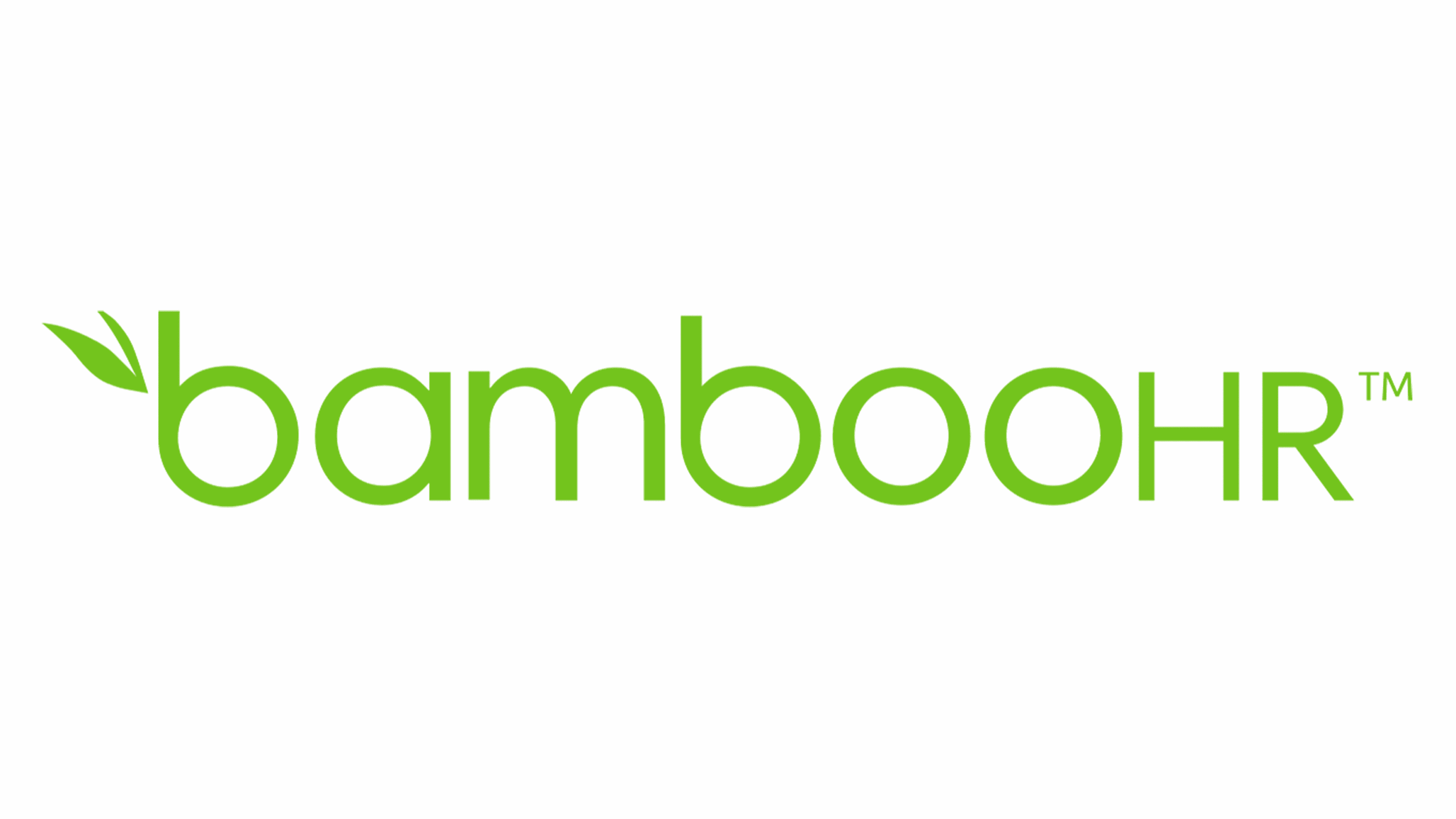 BambooHR logo on black background