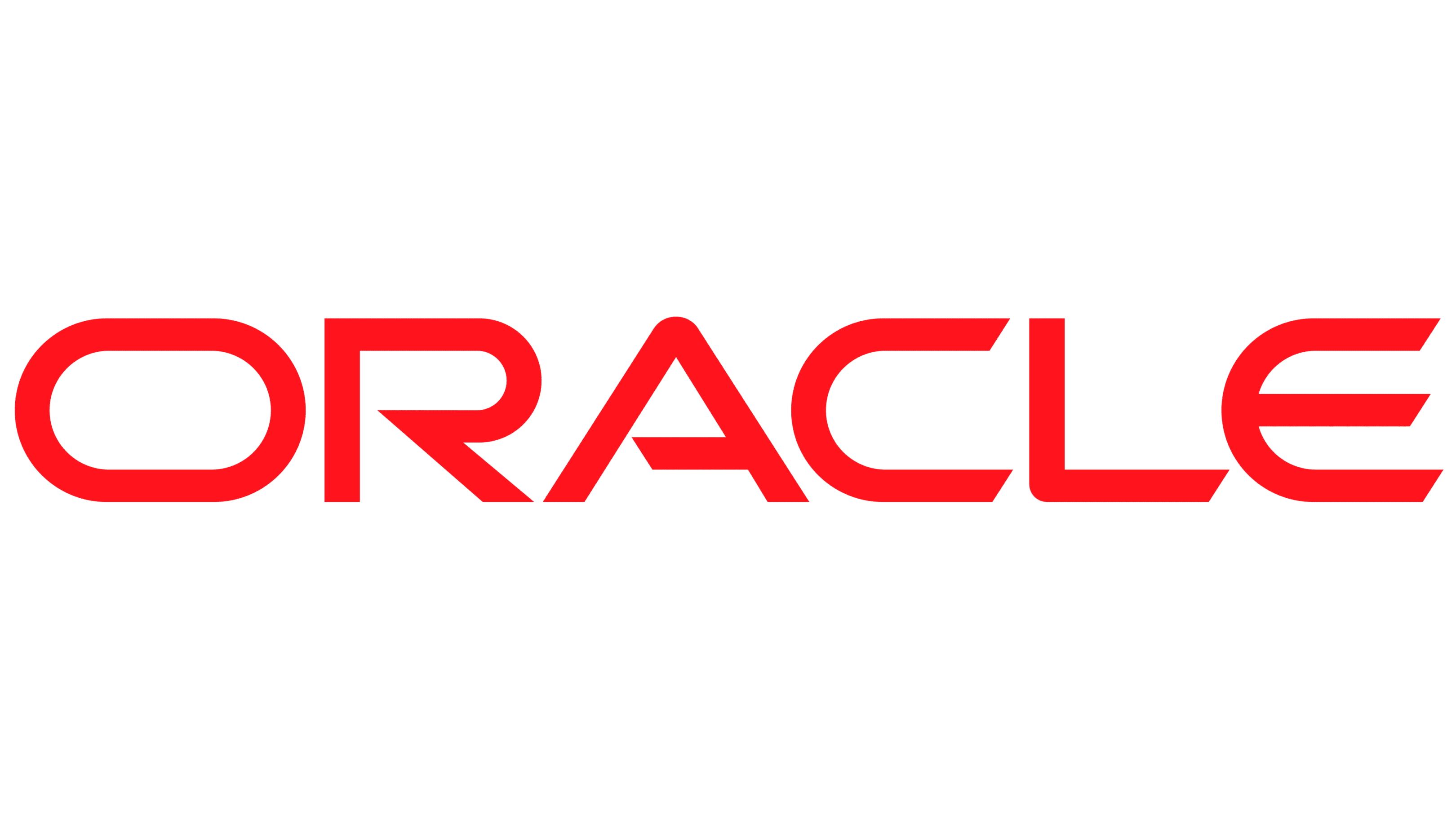 Red Oracle text logo on dark background