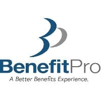 Blue and gray BenefitPro design
