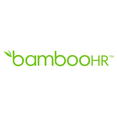 Green BambooHR logo with a leaf accent on the letter 'b'.