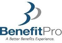 Blue and gray BenefitPro design