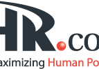 HR.com logo on black background